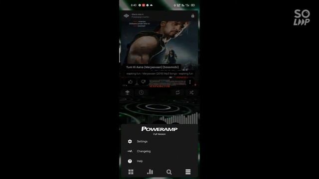 Poweramp Music Player Best Visualization Settings.