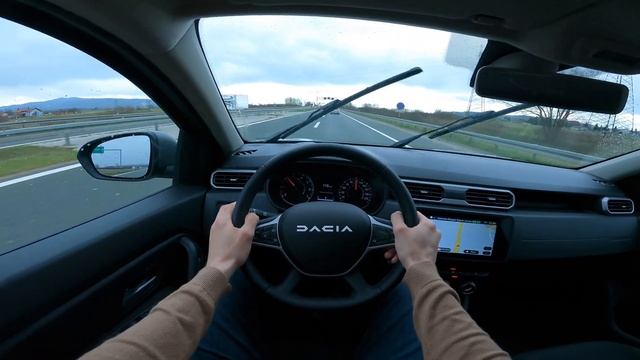 Dacia Duster 2023 POV Test drive in 4K (1.5 Blue dCi 115 HP, 6-speed, 4x4) смотреть онлайн