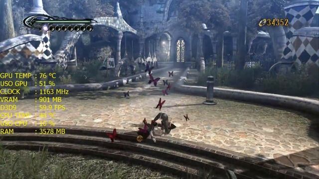 Bayonetta (PC) - GTX 760 Benchmark - Ultra 60fps смотреть онлайн