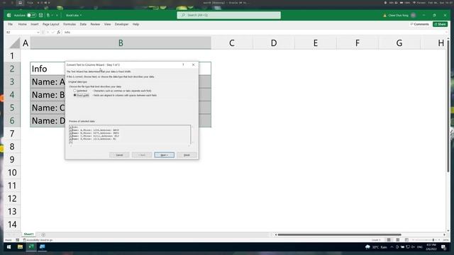 Text To Columns - MS Excel смотреть онлайн