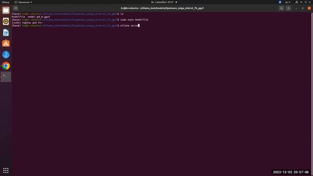 Ollama: Command line сервер для запуска локальных LLM смотреть онлайн