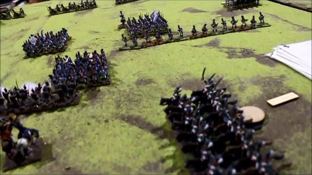 28mm Napoleonic Battle Miniatures Game by SSWG Wargames Club | HD Video смотреть онлайн