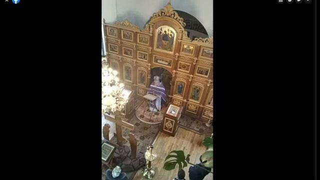 проповедь протоиерея Александра в Неделю 4-ю Великого поста 3.04.2022 смотреть онлайн
