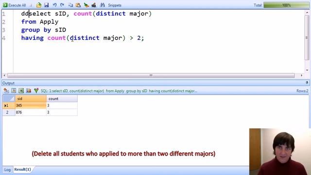 Data Modification Statements смотреть онлайн