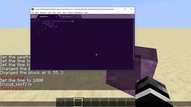 Light Level Detection In Minecraft
