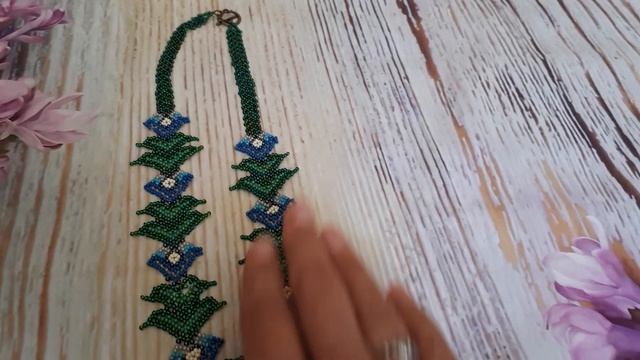 Украшения своими руками.Уичольский цветок. смотреть онлайн