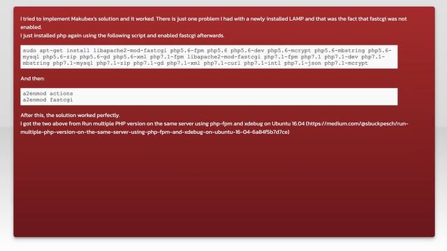 Running two PHP versions on the same server смотреть онлайн