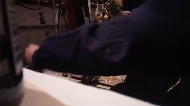 Повторное пропаивание платы развёртки осциллографа Н3015 смотреть онлайн