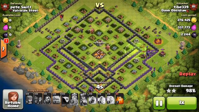 Clash of Clans: CHAMPION RAIDS #1 (Tibe's Titan Quest: 3300 Trophies) смотреть онлайн