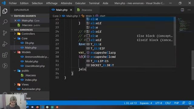 7 - Live Coding : PHP Orienté Objet - Le MVC смотреть онлайн