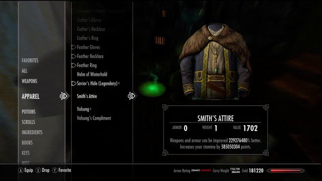 Skyrim - INFINITE POWER (glitch/exploit, works on Xbox/PS3) смотреть онлайн