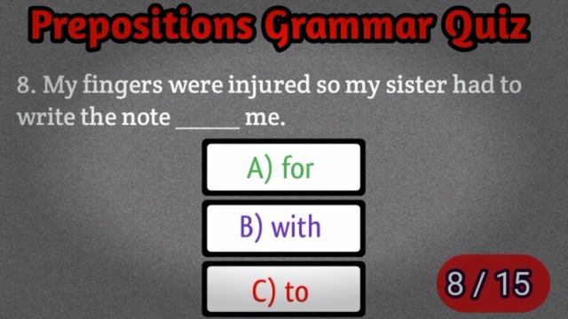 Prepositions Quiz | Prepositions grammar test | prepositions quiz with answers | Ladla Education смотреть онлайн