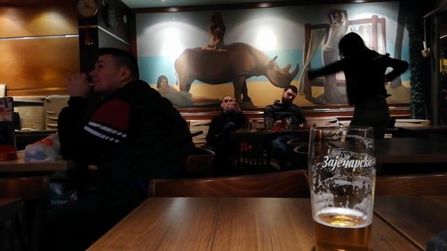 A cafe in Belgrade, Serbia. March 4, 2019, 23:20. Ver2 смотреть онлайн