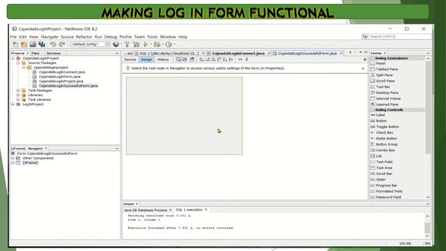 CONNECTING LOG IN FORM TO DATABASE PART 4 смотреть онлайн