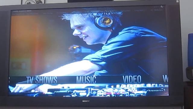 Media Center PC Final Demo Video Part 3 - XBMC Music смотреть онлайн