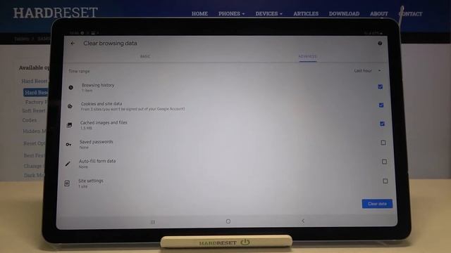 How to Clear Browsing Data in SAMSUNG Galaxy Tab S6 Lite – Remove Browsing History смотреть онлайн