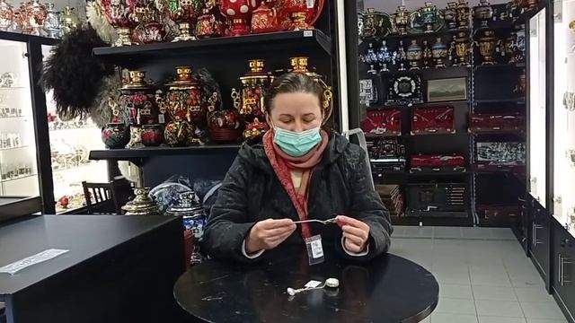Отзыв о покупке Серебряной чайной ложки «Фаворит» от магазина Этно-шоп смотреть онлайн