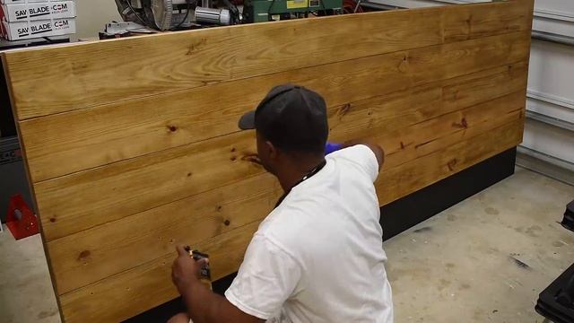 DIY Platform Bed With Floating Night Stands (Plans Available) смотреть онлайн