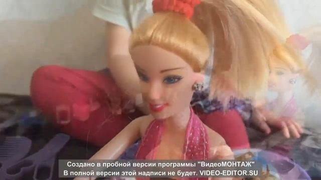 БАРБИ в СПА Салоне Красоты МАССАЖ Куклам маникюр спа макияж смотреть онлайн