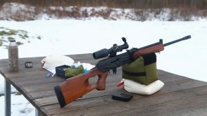 Отстрел Вепрь ВПО 221 9 6х53 Ланкастер на 50,100, 150, 200 и 300 метров. Перезалив.