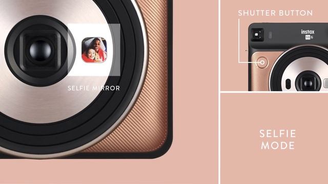 instax SQUARE SQ6 Instant Camera - Selfie Mode (10 sec.) смотреть онлайн