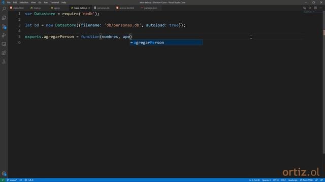 Electron Curso: 55 Creación del Módulo Node.js para la Gestión de la Base de Datos смотреть онлайн