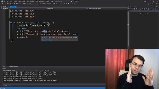 What is %n in printf and scanf? смотреть онлайн