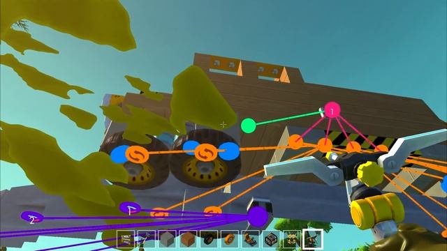 ПОЕЗД СОШЕЛ С РЕЛЬС - SCRAP MECHANIC смотреть онлайн