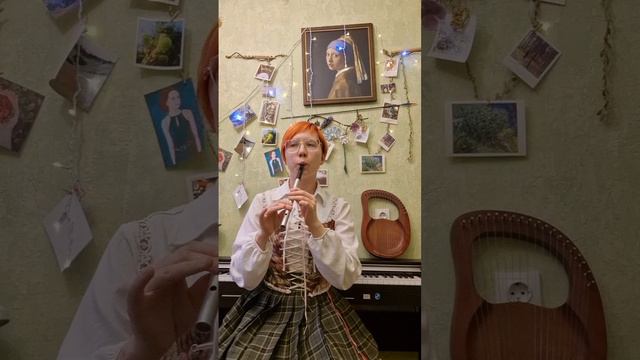 Foggy Dew - tin whistle and piano