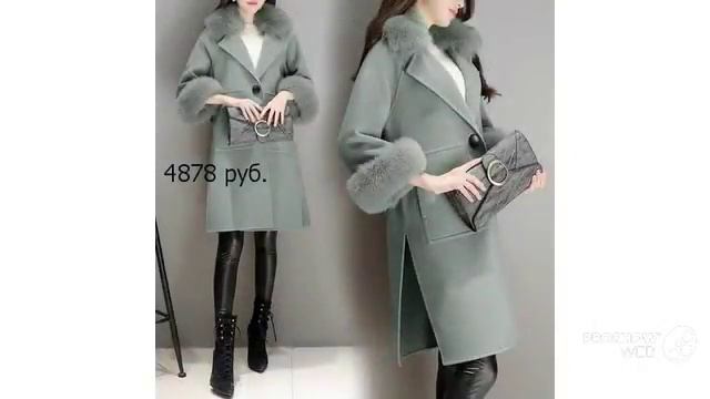 Одежда с AliExpress -Модное женское пальто смотреть онлайн