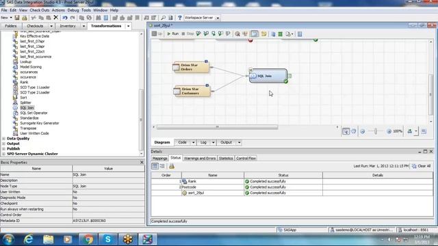 Transformations in SAS Data Integration Studio | SAS BI Training | SAS Business Intelligence| Uplat смотреть онлайн