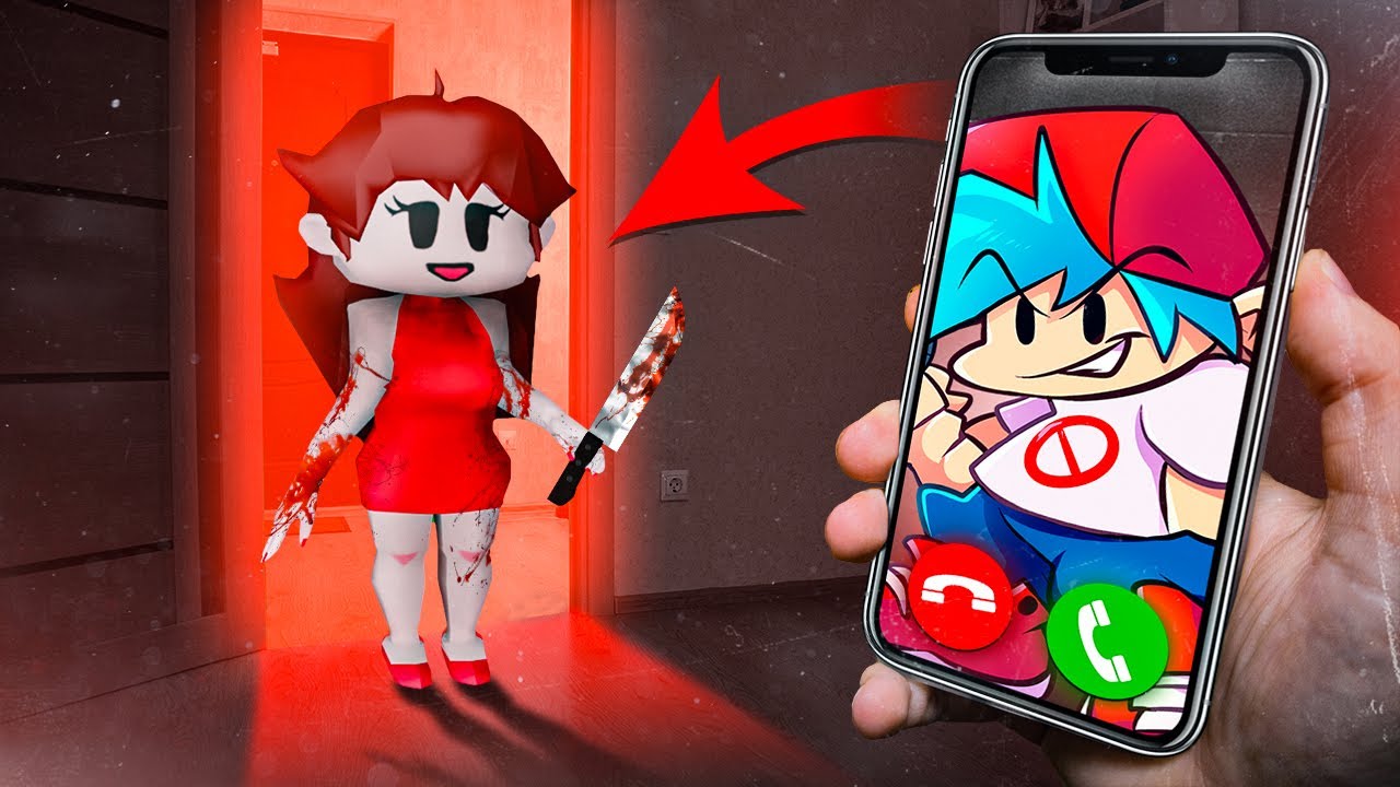 FRIDAY NIGHT FUNKIN ГЕРЛФРЕНД НАПАЛА НА НАС В 3:00! смотреть онлайн