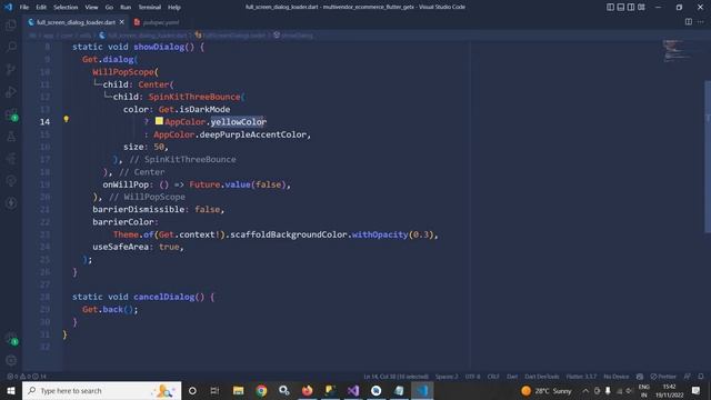 #4 || Custom Loader || Multi Vendor eCommerce App Flutter/GetX/Laravel/Mysql смотреть онлайн