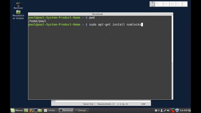 Linux - numlockx - Ziffernblock mittels Befehl aktivieren/deaktivieren смотреть онлайн