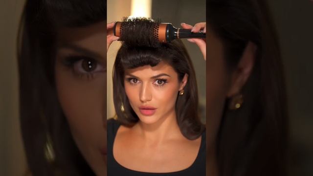 Эффектная объемная челка? смотреть онлайн