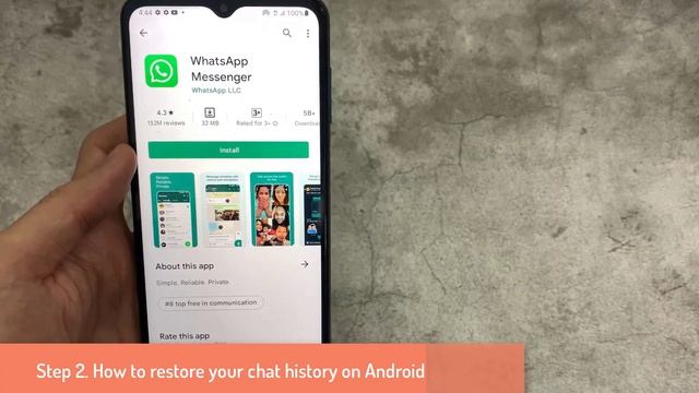 How to Restore WhatsApp Chat Backup Using Google Drive смотреть онлайн