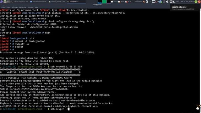 Installation de Gentoo + UEFI + systemd + GNOME Shell ! Woow ! смотреть онлайн