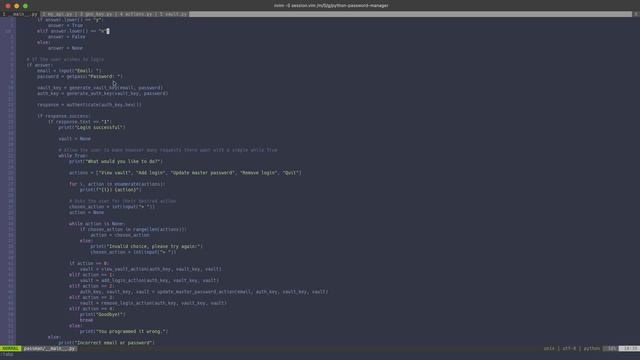 Password Manager From Scratch Part 2 - Python Frontend смотреть онлайн