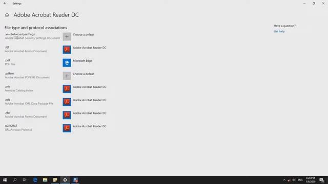 Windows 10 - How to Make Adobe Reader Default PDF Viewer смотреть онлайн