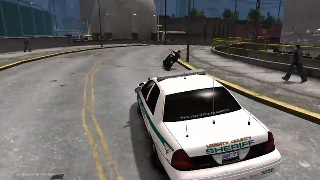 GTA IV Vehicles - MCSO Based Liberty County Ford Crown Victoria смотреть онлайн