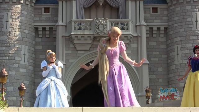 All 11 Disney Princess gathering for the first time for Merida's coronation at Walt Disney World смотреть онлайн
