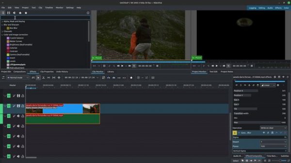 Blur A Region or Face using Kdenlive!