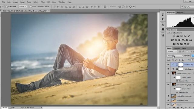 Photoshop CC : Light Effects смотреть онлайн