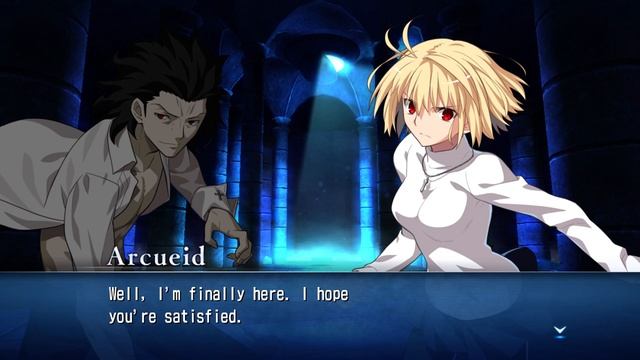 MELTY BLOOD: TYPE LUMINA ALL ROA STORY MODE CUTSCENES смотреть онлайн