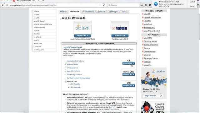Download JAVA Installer From Oracle's Official Website! смотреть онлайн