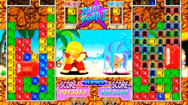 Super Puzzle Fighter 2 Turbo HD Remix - First to 3 VS SugarKat - PS3 смотреть онлайн