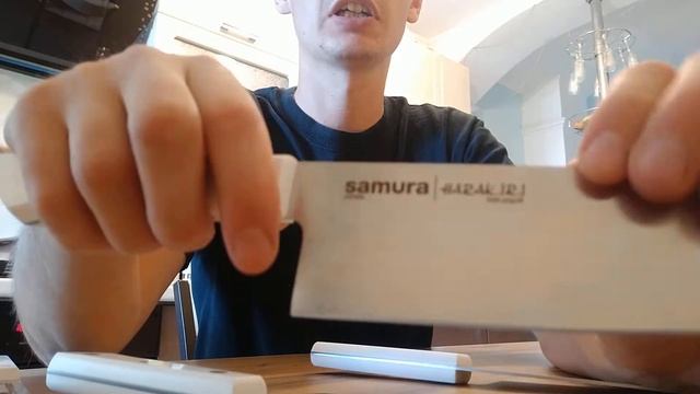 Распаковка — Набор ножей Samura Harakiri SHR-0250W смотреть онлайн