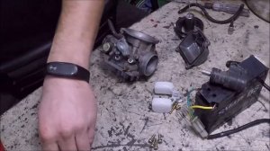 157QMJ Чистка карбюратора Китайский БВС 150cc