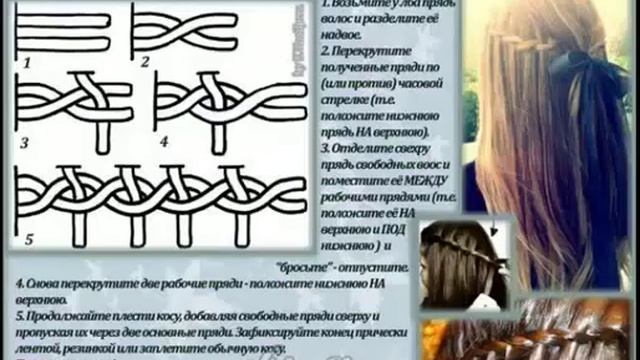 Как заплести разные косички смотреть онлайн