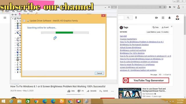 How To Fix Screen Brightness Not Working In Windows 8.1 | How to solve screen bright problem смотреть онлайн